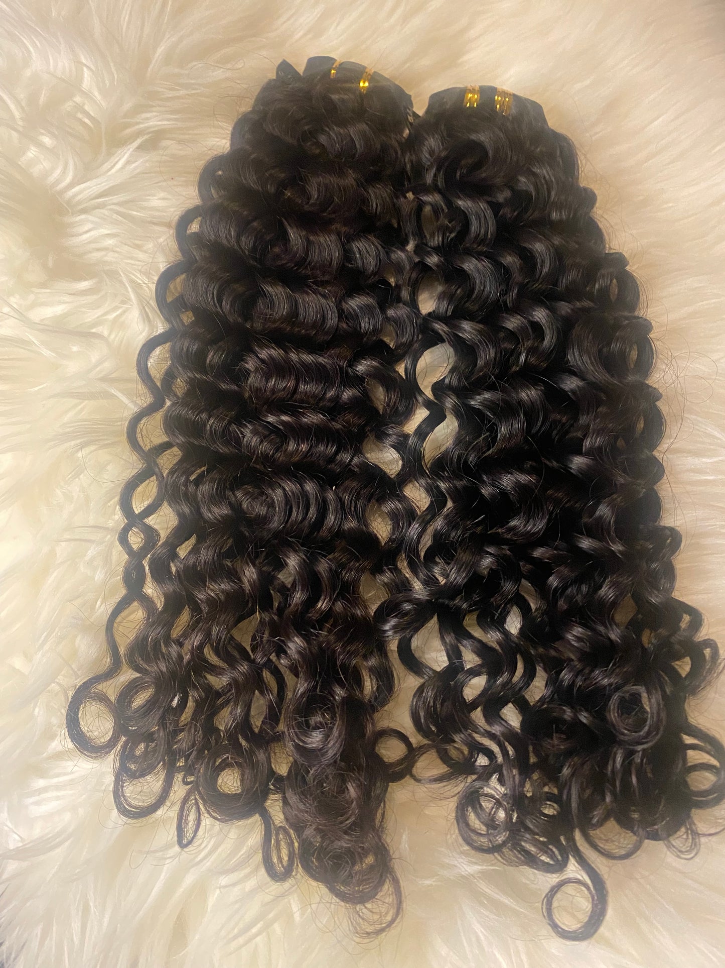 Vietnamese Loose Curly Seamless Clip Ins