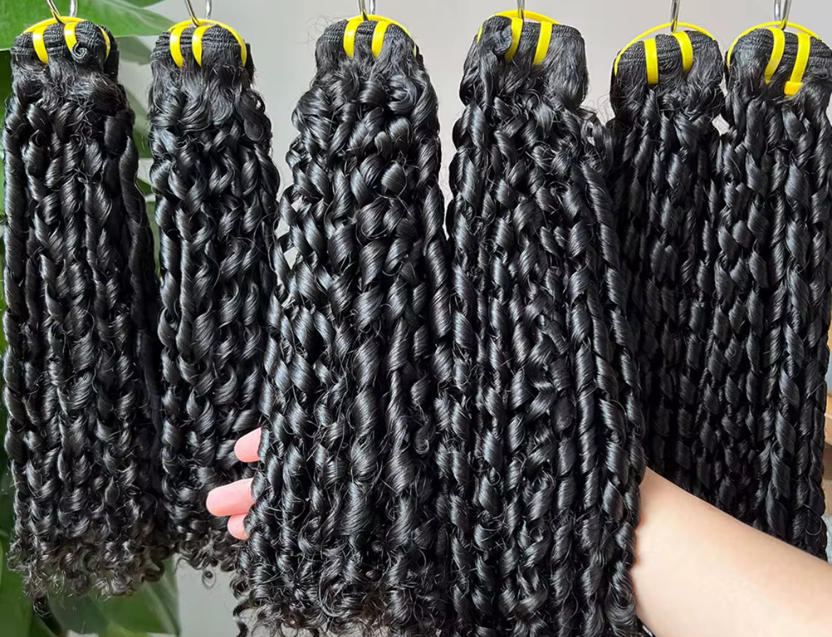 Raw Indian Coily Single Bundles