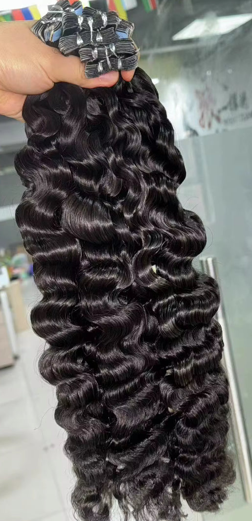 Vietnamese Loose Curly Tape Ins