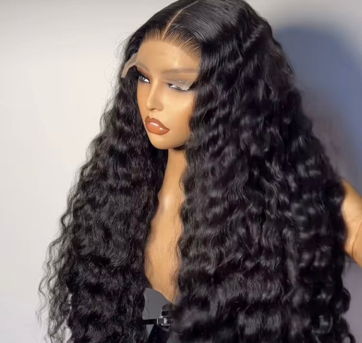 BrisRawHairCo Raw Burmese Curly Wig 5x5 or 13x4