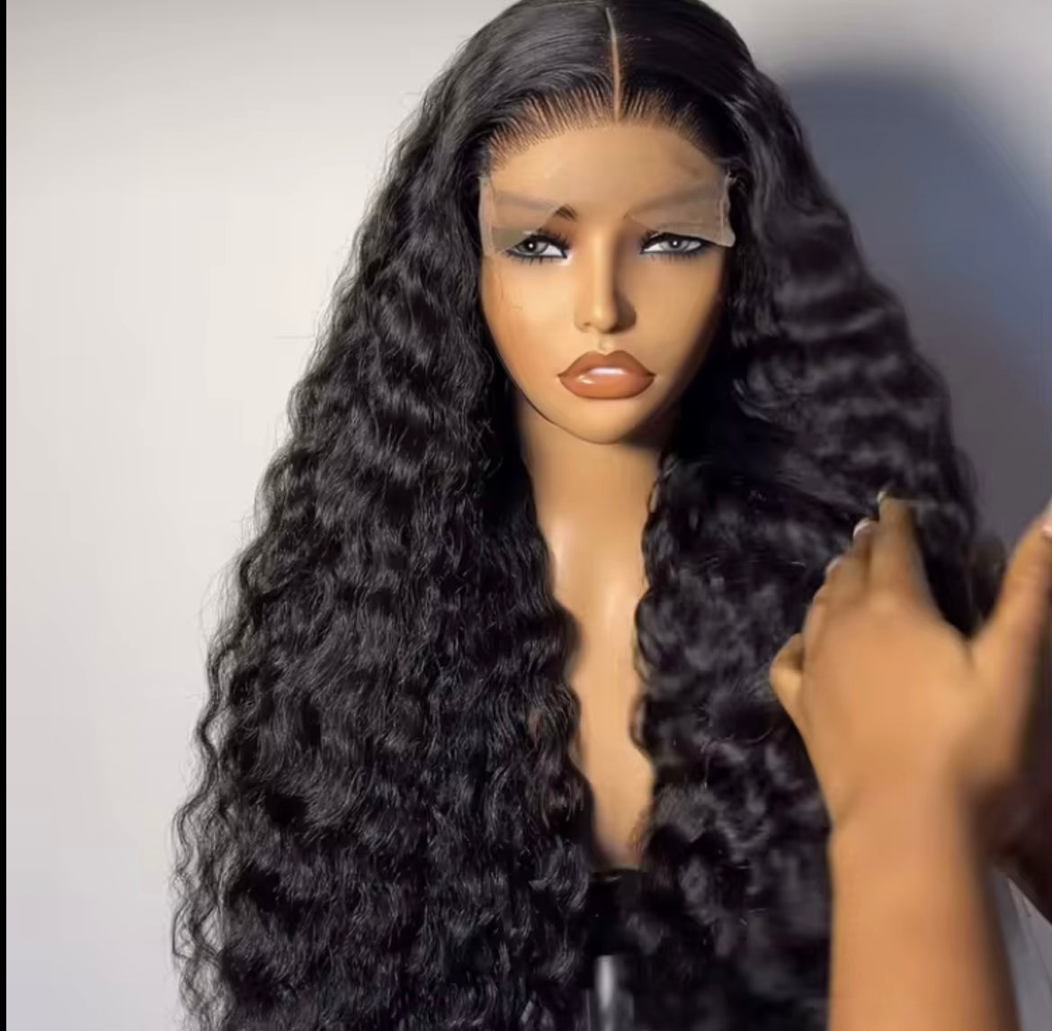 BrisRawHairCo Raw Burmese Curly Wig 5x5 or 13x4