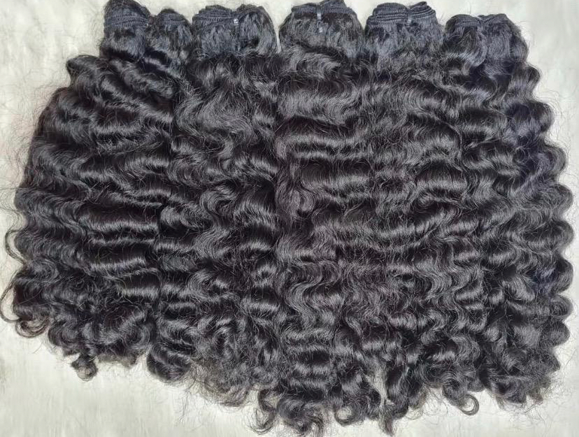 Raw Brazilian Curly Bundles 3 Bundle Deal