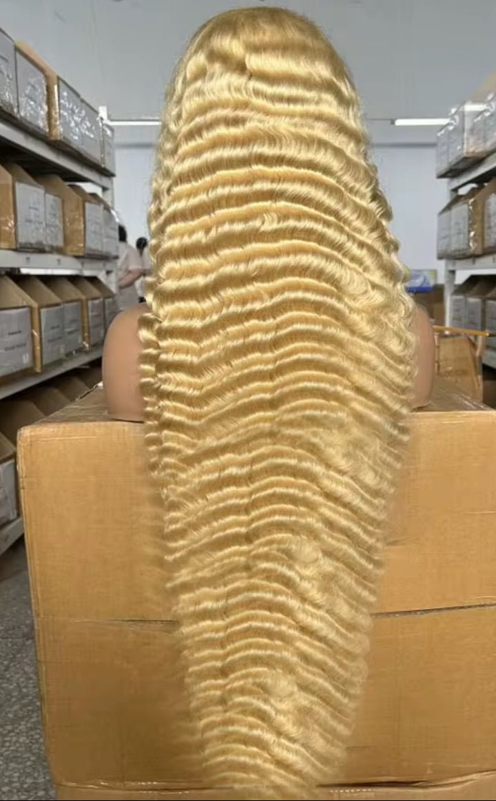 BrisRawHairCo HD Raw Deep Wave Wig 5x5 or 13x4 - BrisRawHairCo