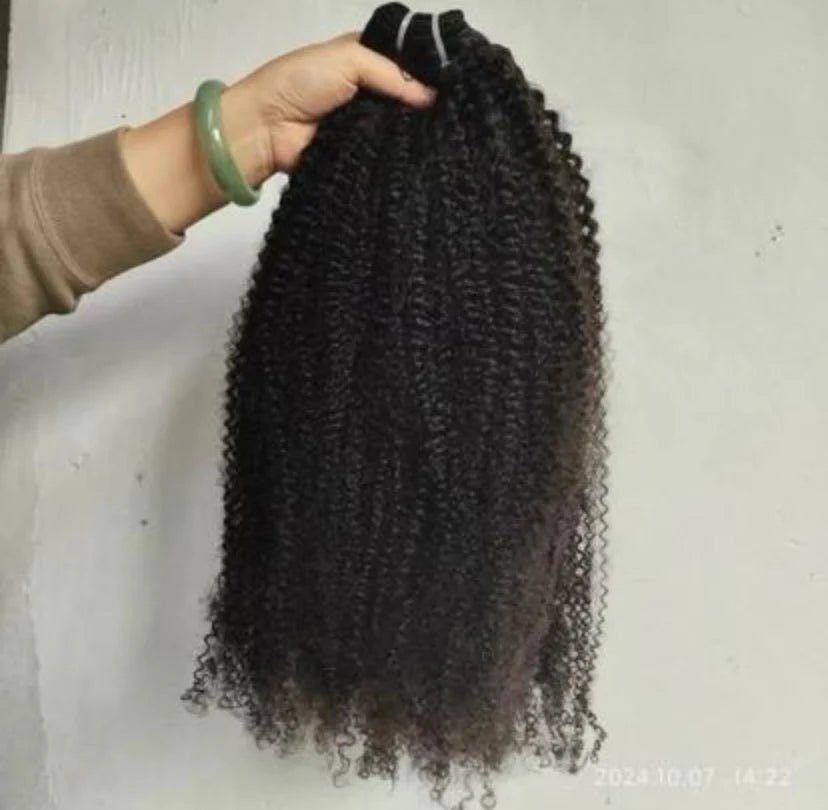 Burmese Afro Curly Single Bundles - BrisRawHairCo