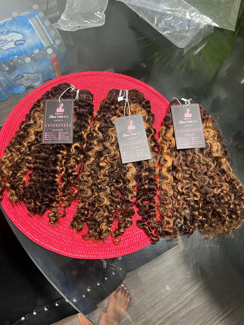 Burmese Deep Curly HighLighted 4/27 Bundles