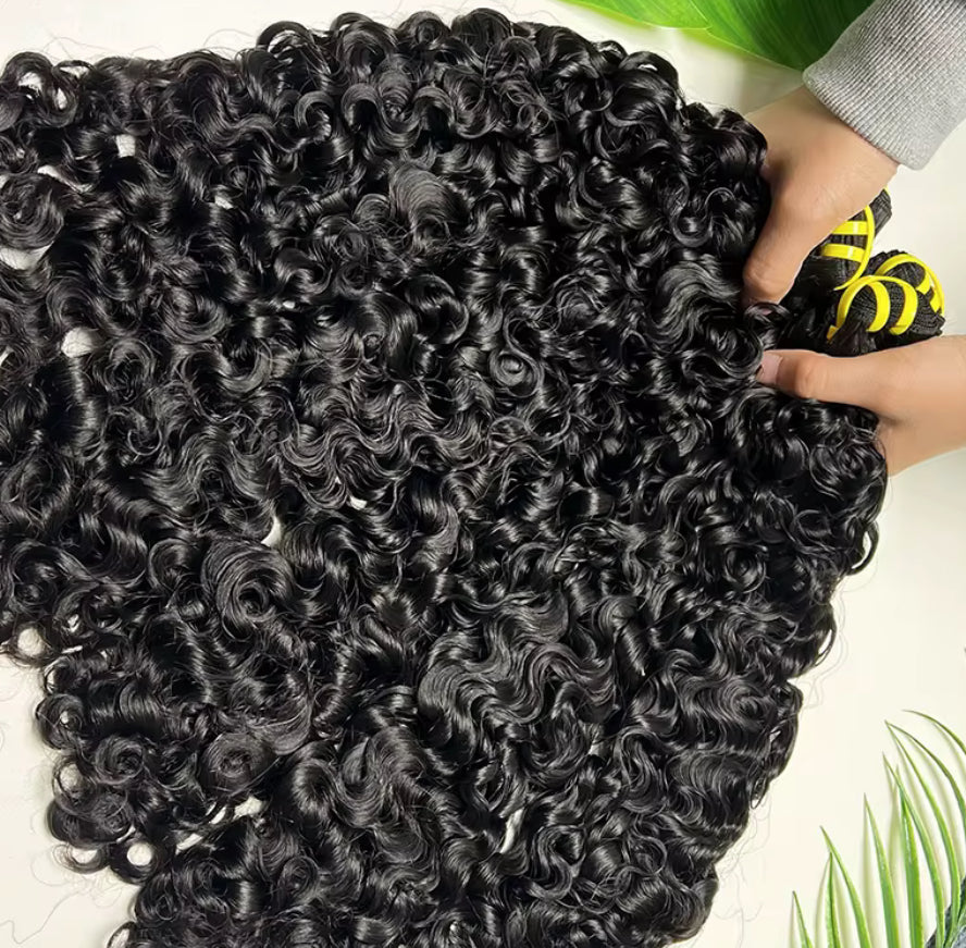 Raw Indian Burmese Curly 3 Bundle Deal