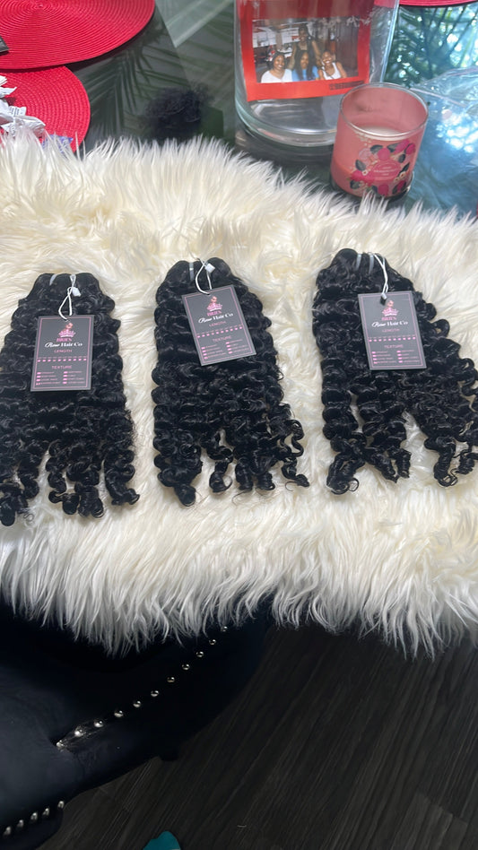 18”18”18” Burmese Deep curly bundles ready to ship! - BrisRawHairCo
