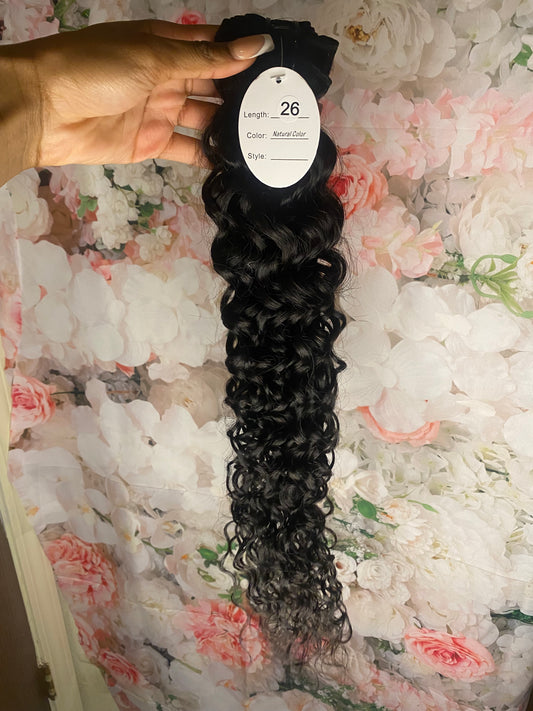 Raw Indian Loose Curly Single Bundles