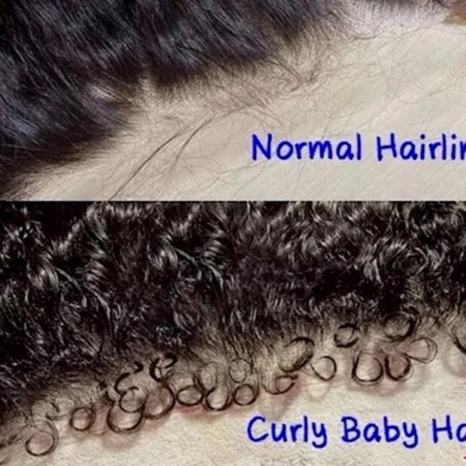 Burmese Curly Hairline HD Lace Closures & Frontals (5x5, 6x6, 13x4)