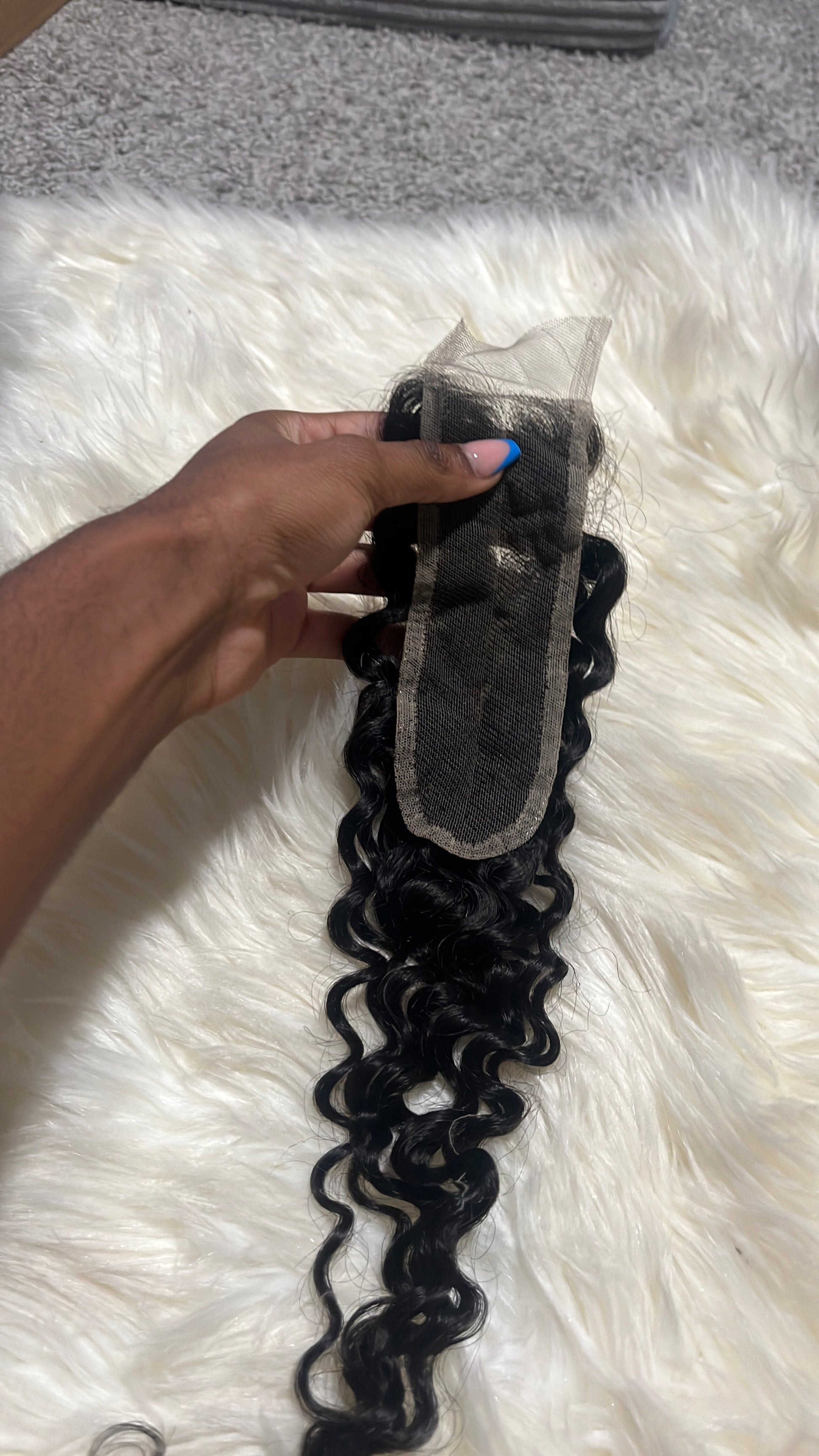 2x6 HD 20” Burmese Loose Curly Closure - BrisRawHairCo