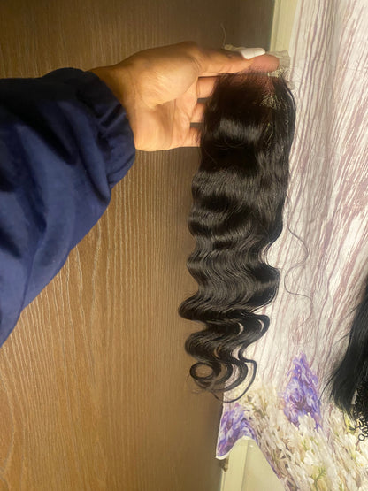 2x6 HD Lace 14” Body Wave Closure - BrisRawHairCo