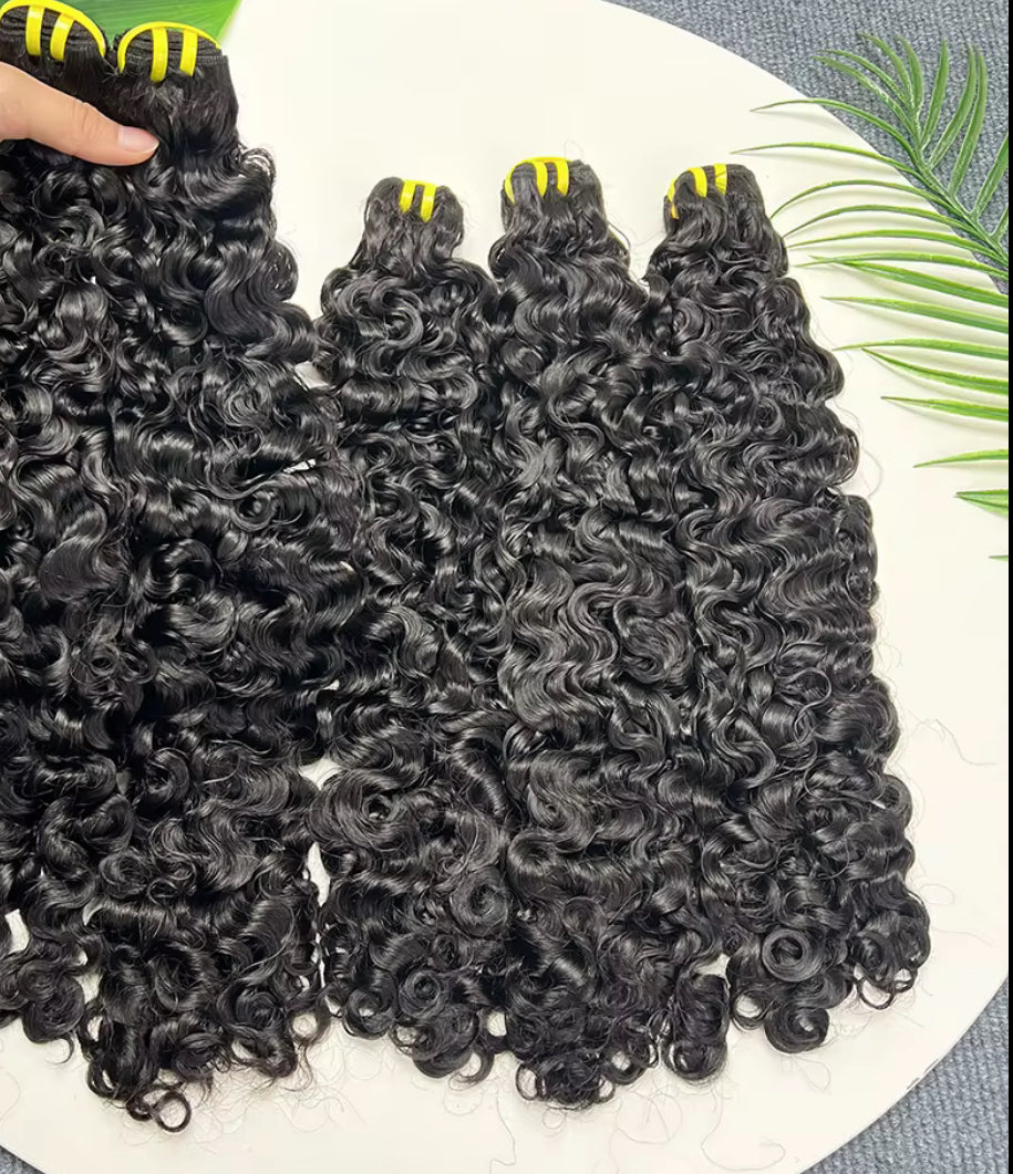 Raw Indian Burmese Curly 3 Bundle Deal