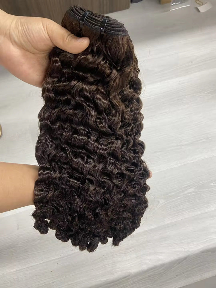 Burmese Deep Curly into Spirals Color 4 3 Bundle Deal