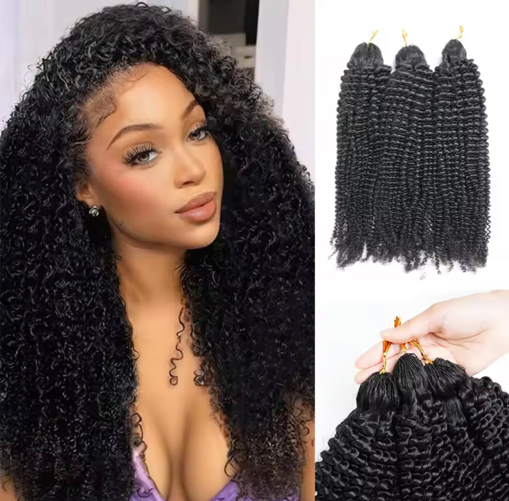 BrisRawHairCo’s Feather Crochet Hair
