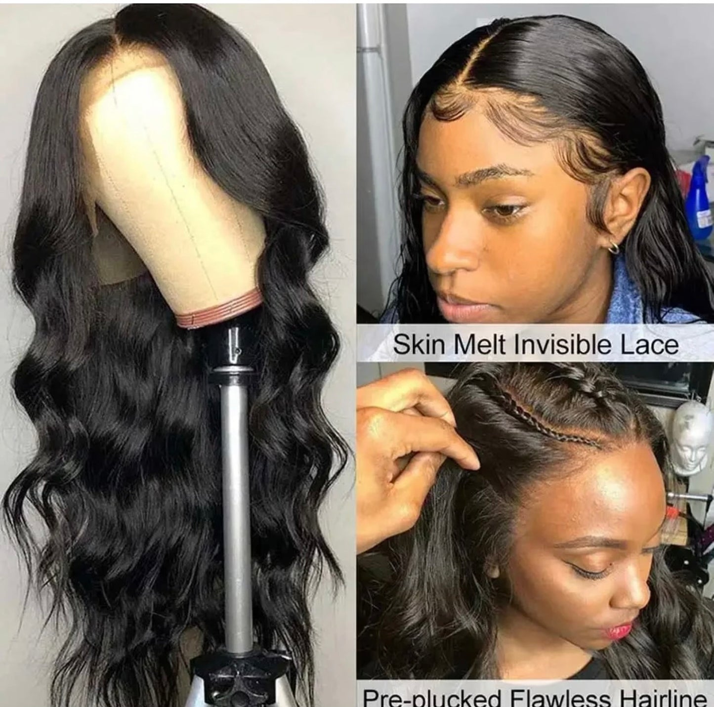 Burmese Body Wave Wig Ready to Wear 13x4 or 5x5 Lace Options