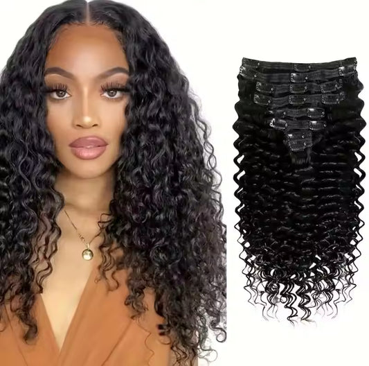 Burmese Loose Curly Clip Ins