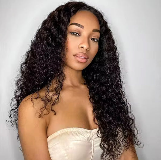 BrisRawHairCo Raw Burmese Water Curly Wig 5x5 or 13x4