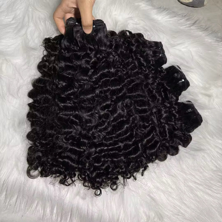 Raw Cambodian Curly 3 Bundle Deal