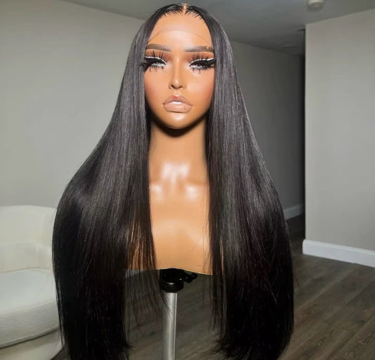 BrisRawHairCo Raw Silky Straight Wig 5x5 or 13x4