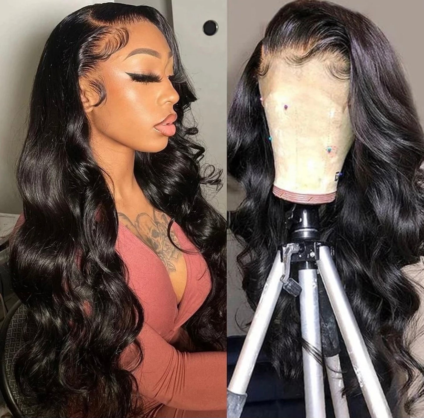 Burmese Body Wave Wig Ready to Wear 13x4 or 5x5 Lace Options