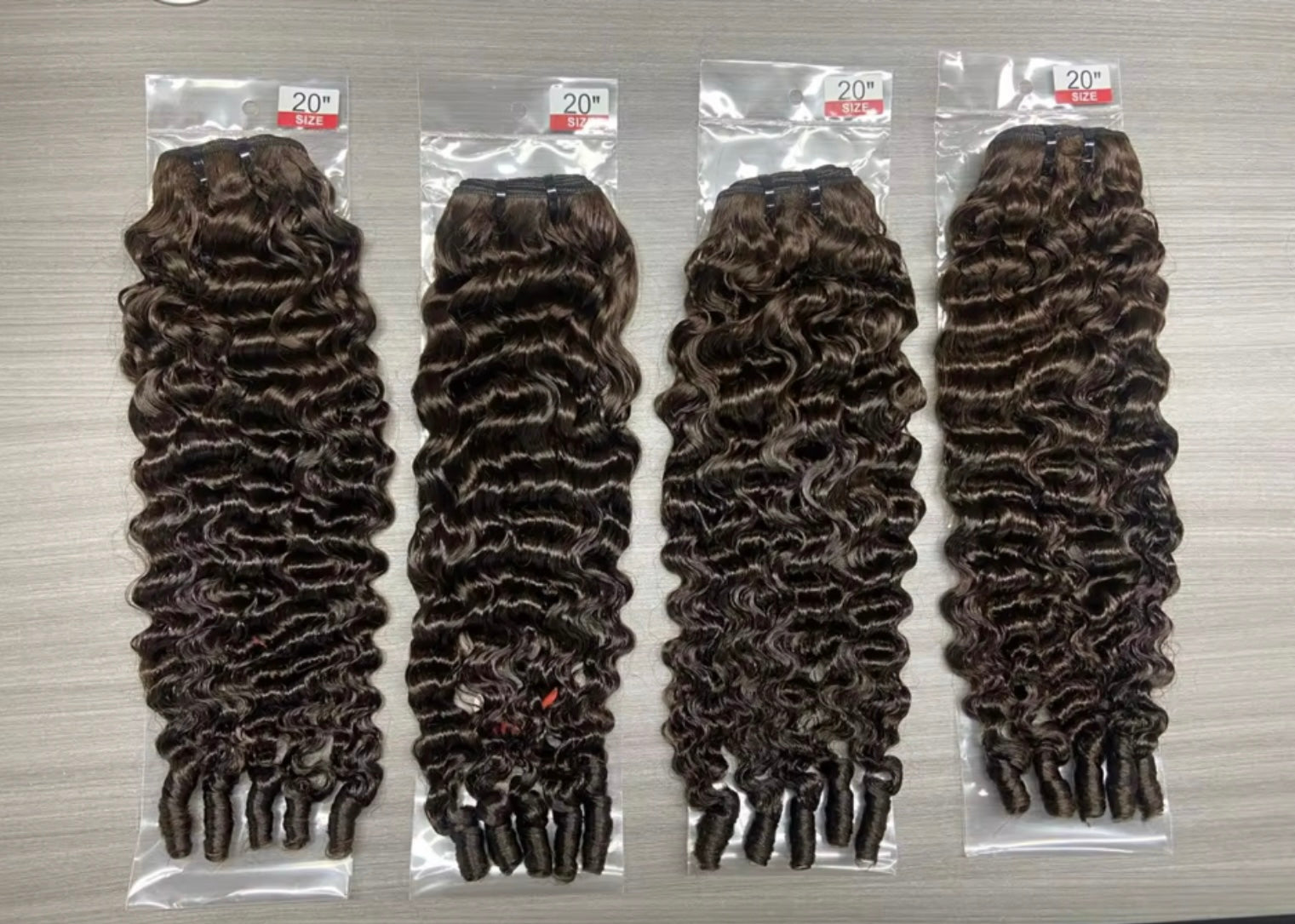 Burmese Deep Curly into Spirals Color 4 3 Bundle Deal