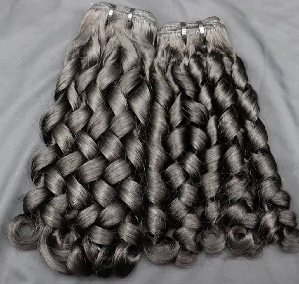 Raw Cambodian Bouncy Curly 3 Bundle Deal