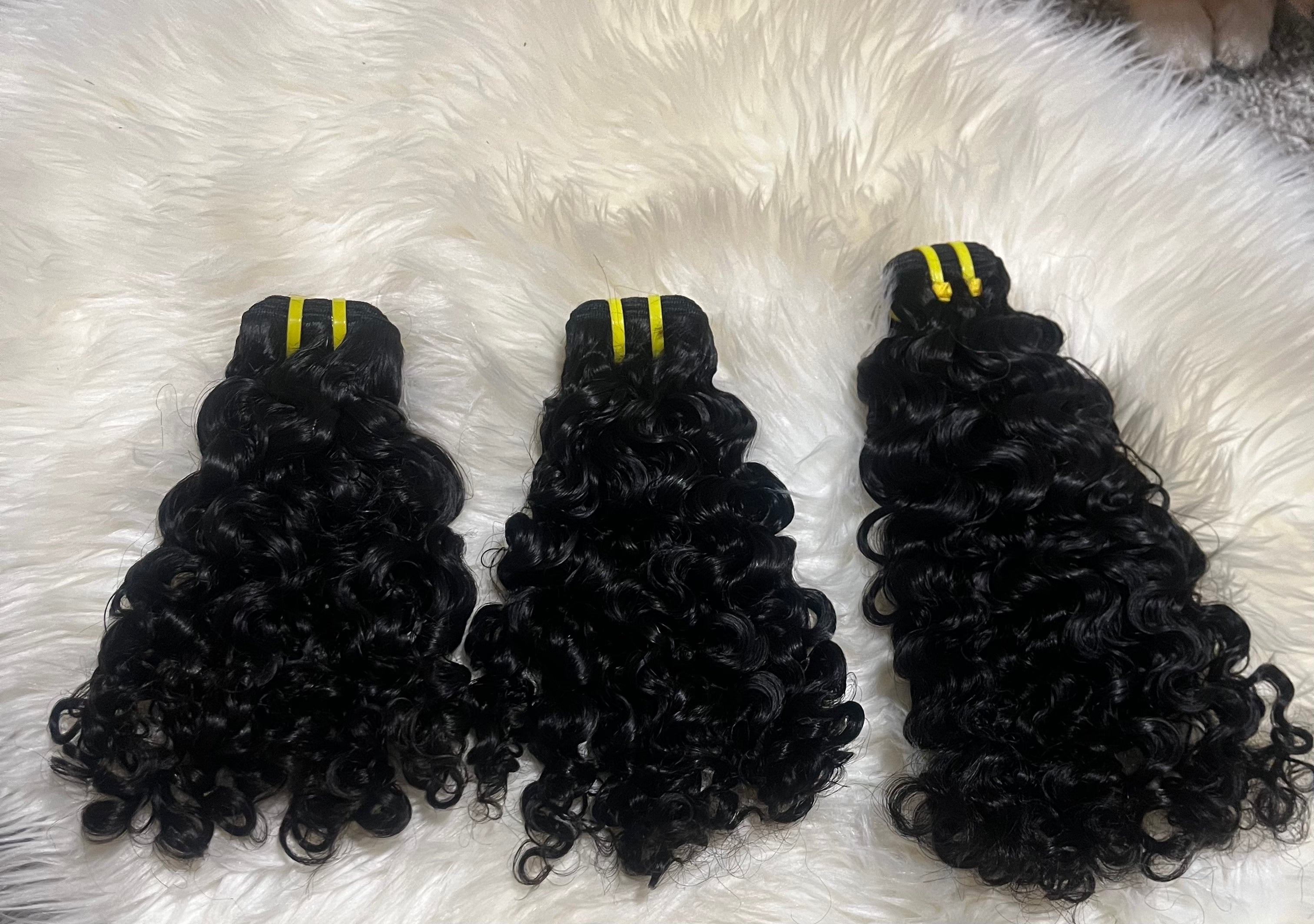 Raw Indian Burmese Curly 3 Bundle Deal
