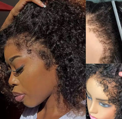 Burmese Curly Hairline Wig 13x4 or 5x5 Lace Options