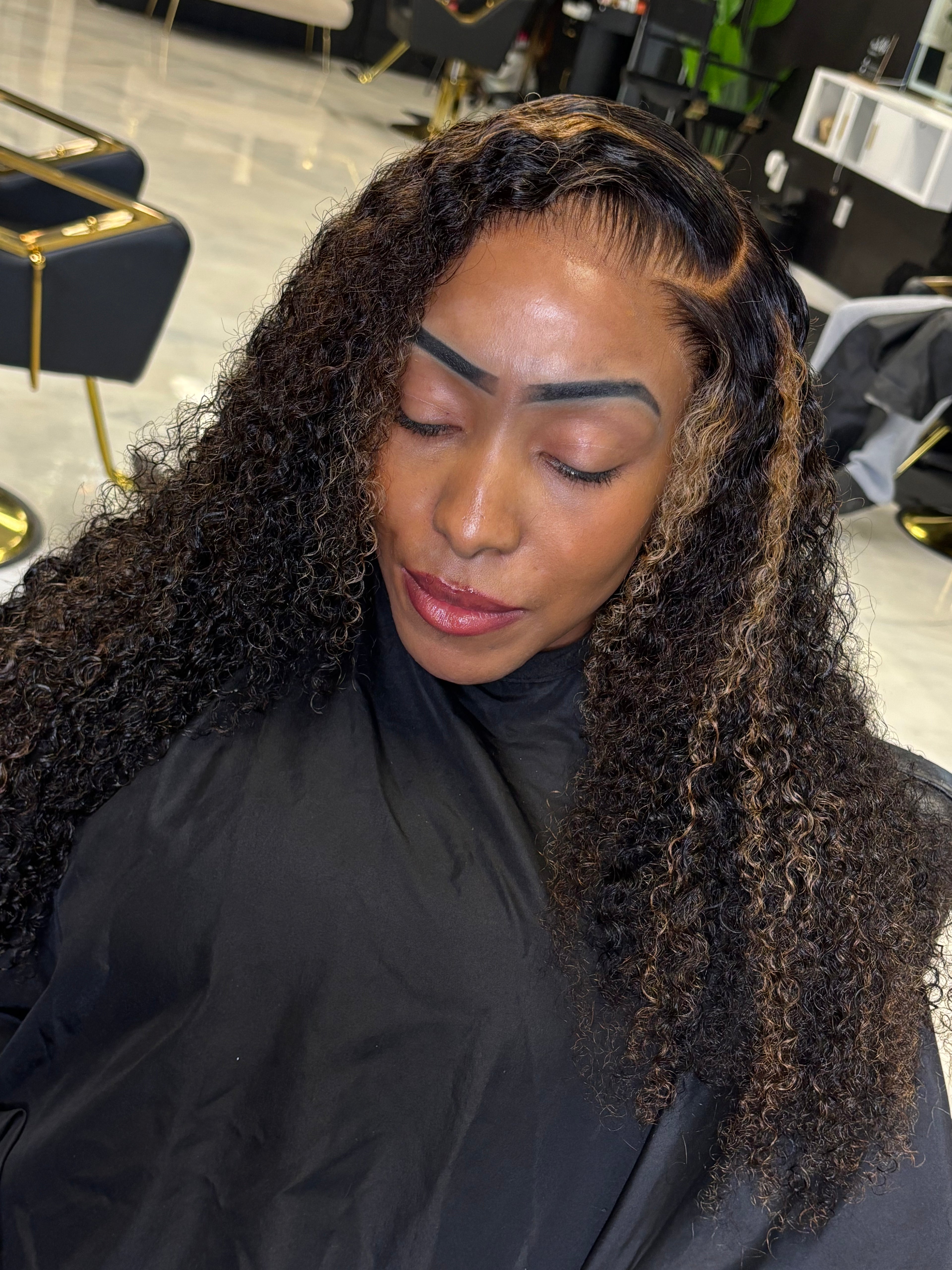 Burmese Kinky Curly Wig  13x4 or 5x5 Lace Options