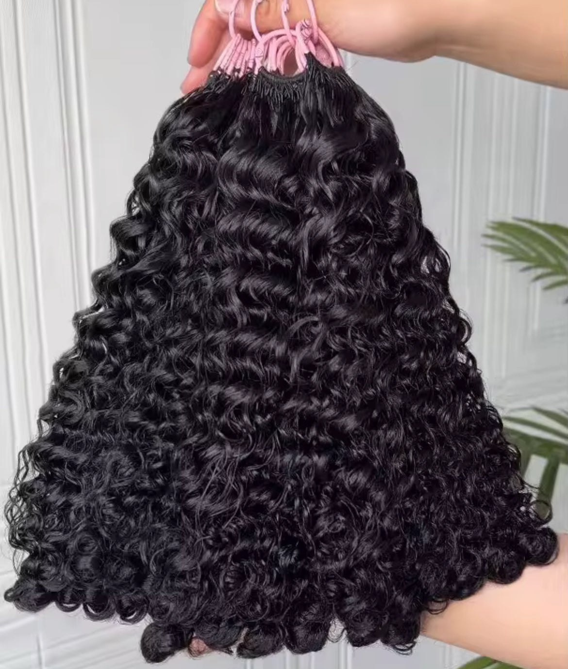 BrisRawHairCo’s Raw Cambodian Burmese Curly Feather Crochet Hair