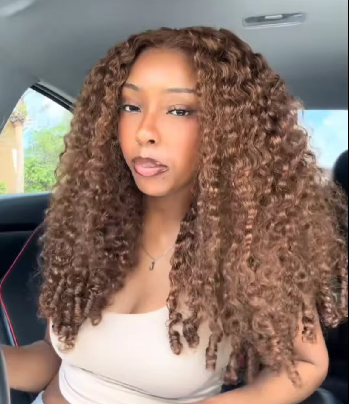 BrisRawHairCo’s 27/30 Burmese Curly Spiral Feather Crochet Hair