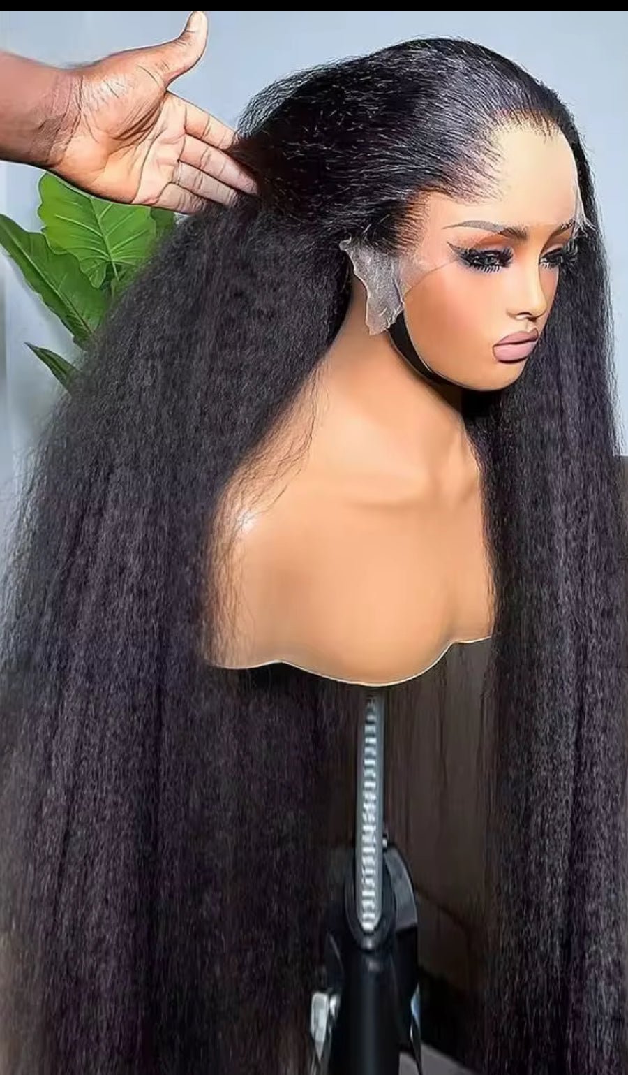 Burmese Kinky Straight HD Lace Wig 5x5 or 13x4