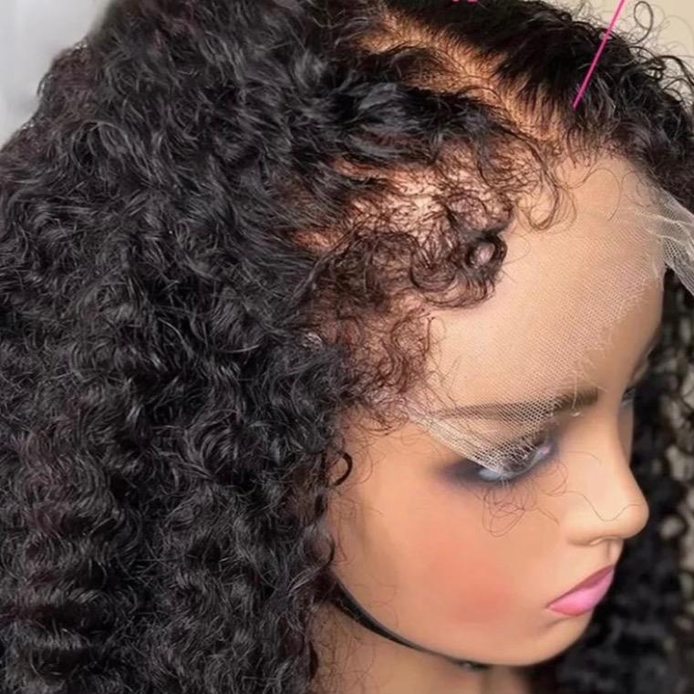 Burmese Curly Hairline Wig 13x4 or 5x5 Lace Options