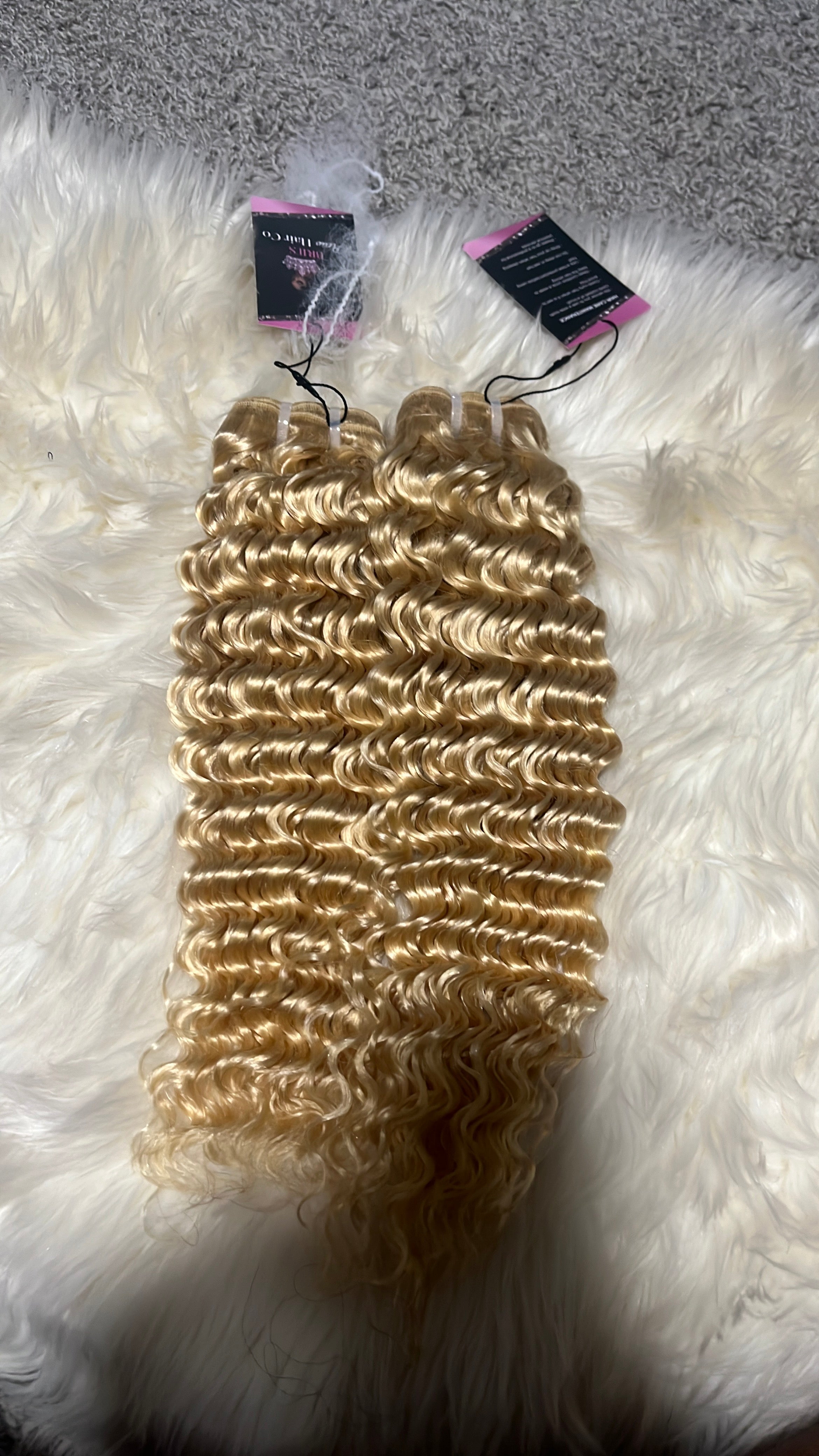 Blonde 613 Vietnamese Curly - BrisRawHairCo