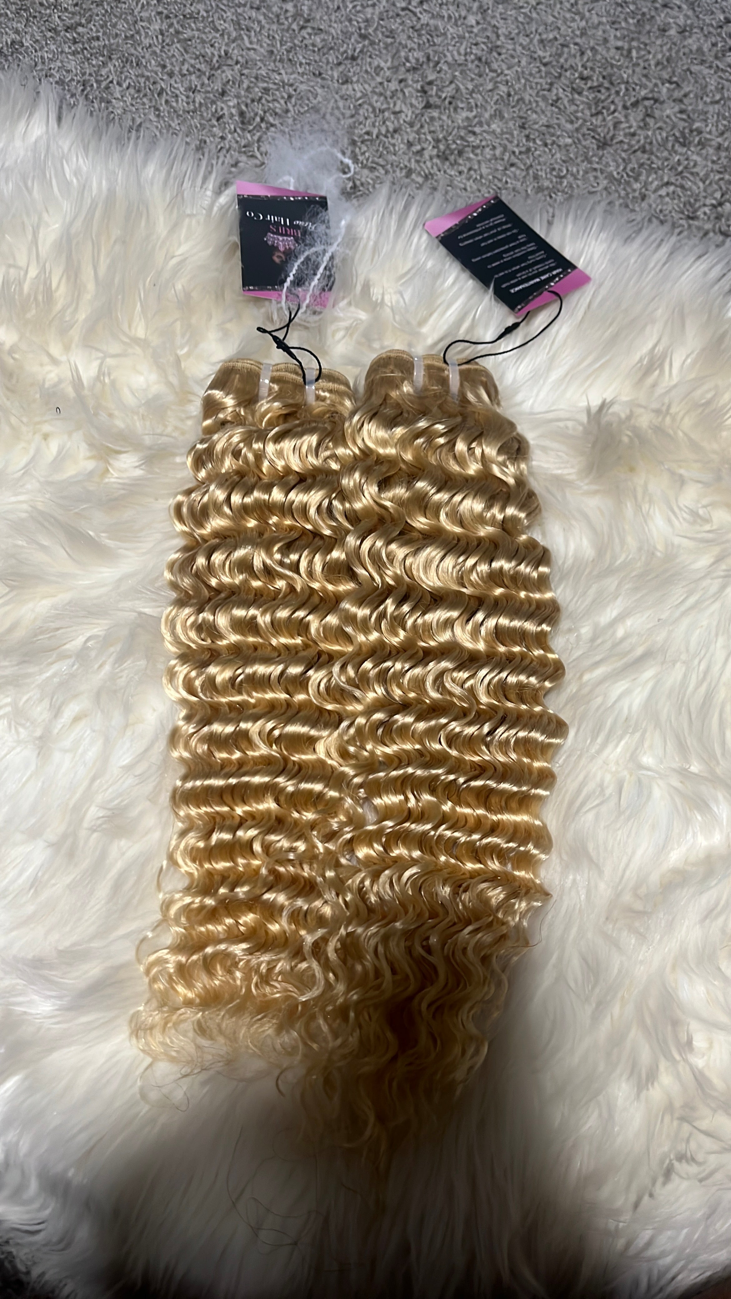 Blonde 613 Vietnamese Curly - BrisRawHairCo