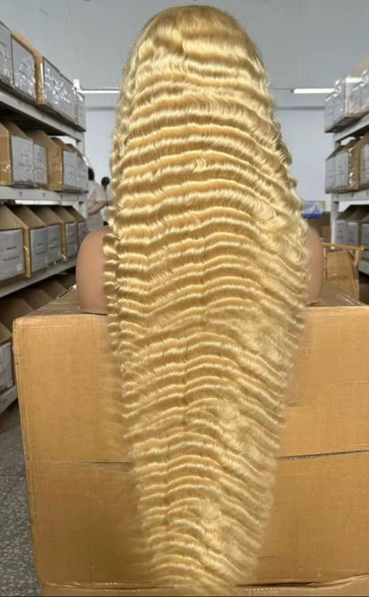 BrisRawHairCo HD Raw Deep Wave Wig 5x5 or 13x4 - BrisRawHairCo