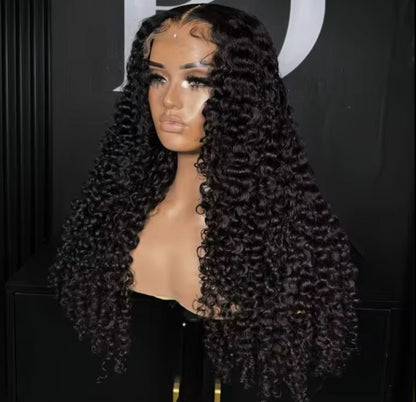 BrisRawHairCo Raw Burmese Deep Curly Wig 5x5 or 13x4 - BrisRawHairCo