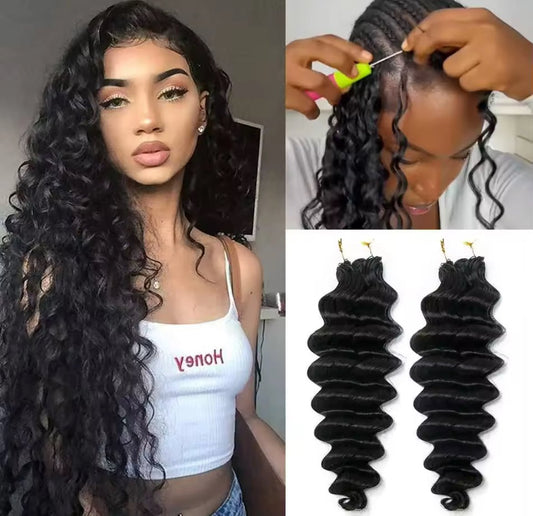 BrisRawHairCo’s Feather Crochet Hair - BrisRawHairCo