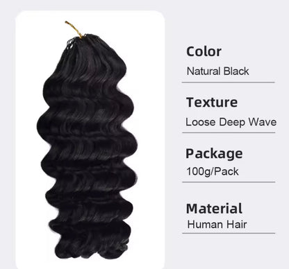 BrisRawHairCo’s Feather Crochet Hair - BrisRawHairCo