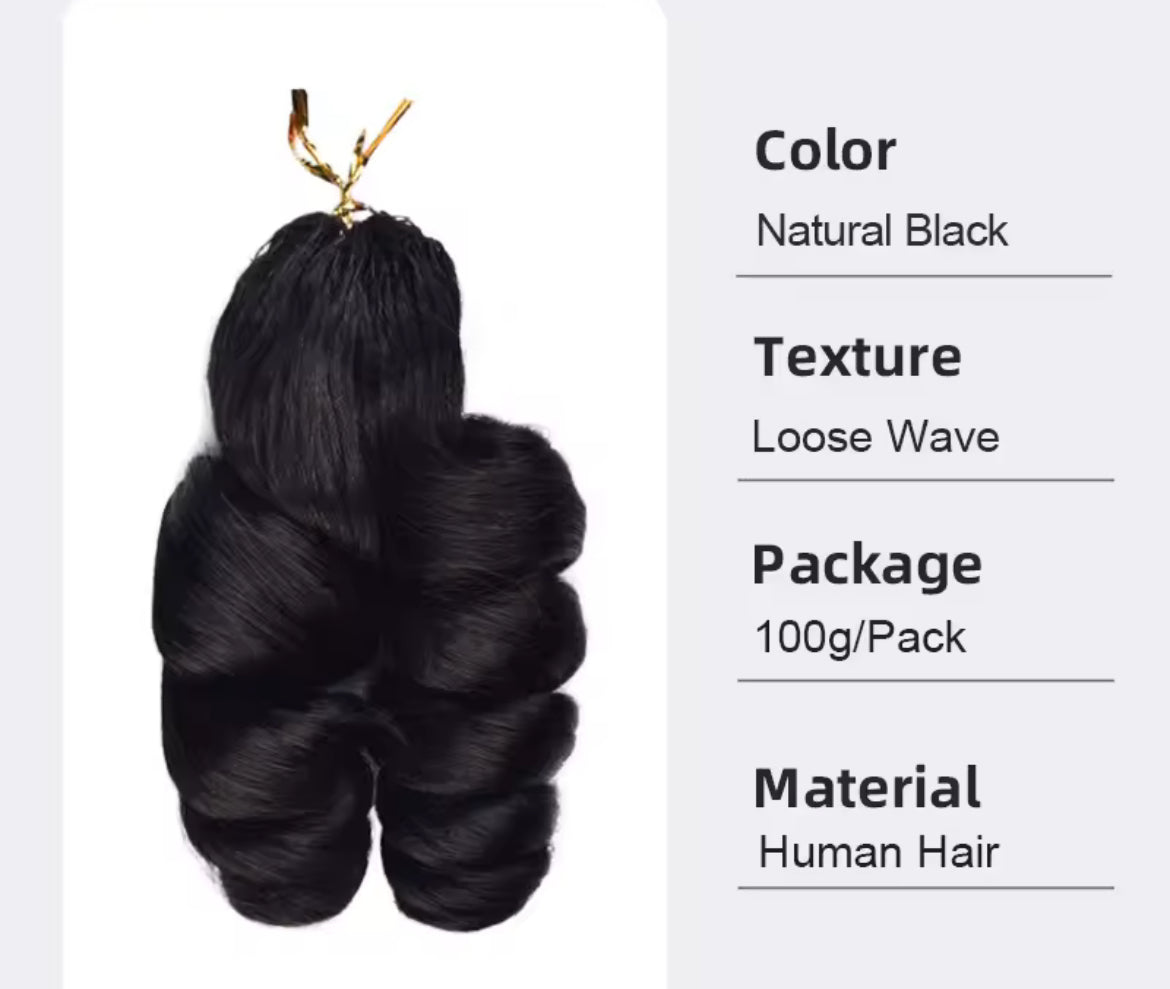 BrisRawHairCo’s Feather Crochet Hair - BrisRawHairCo