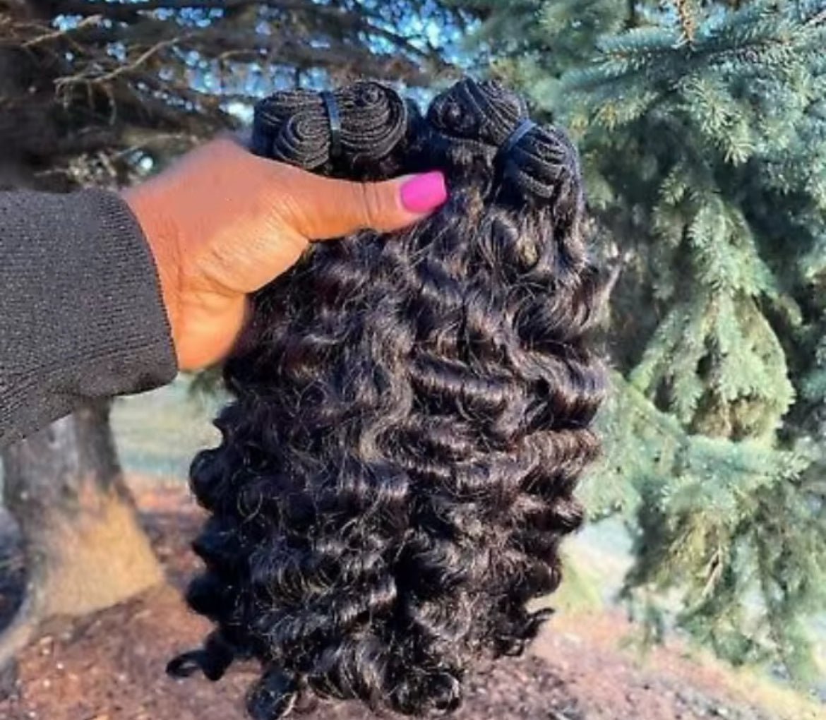 Burma Curly 3 Bundle Deal - BrisRawHairCo