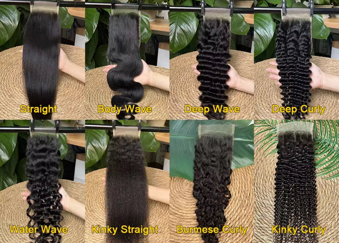 Burmese Curly 2x6 HD Closures - BrisRawHairCo