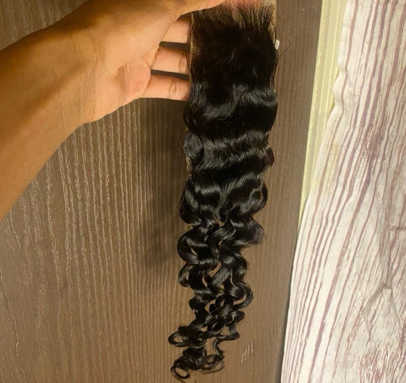 Burmese Curly 2x6 HD Closures - BrisRawHairCo