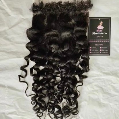 Burmese Curly Hairline HD Lace Closures & Frontals (5x5, 6x6, 13x4) - BrisRawHairCo