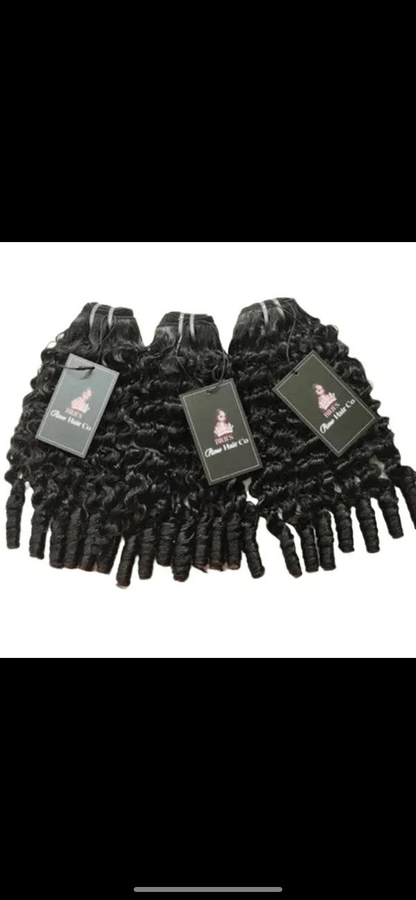 Burmese Deep Curly into Spirals 3 Bundle Deal - BrisRawHairCo