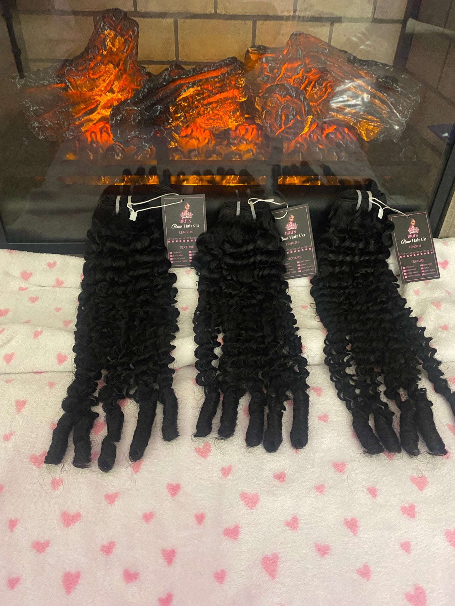 Burmese Deep Curly into Spirals 3 Bundle Deal - BrisRawHairCo