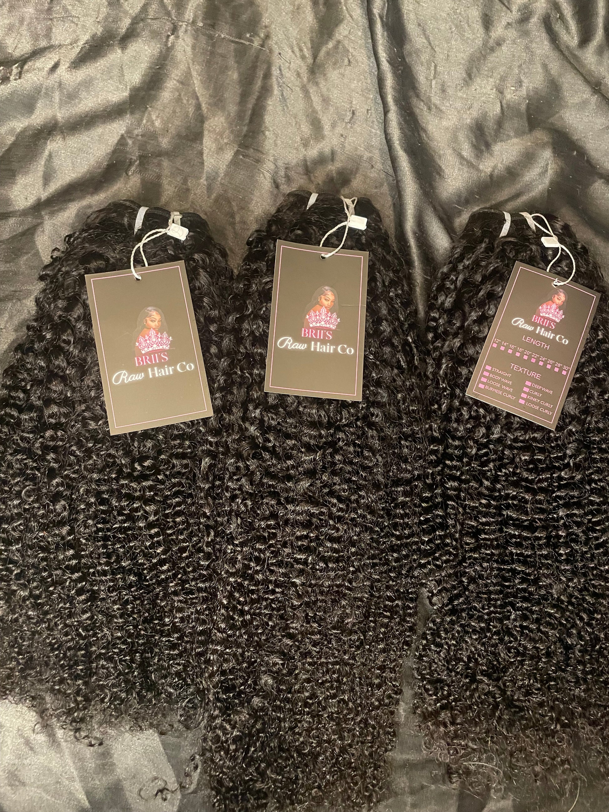 Burmese Kinky Curly(4B) 3 Bundle Deal - BrisRawHairCo