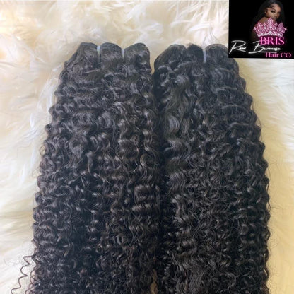 Burmese Kinky Curly(4B) 3 Bundle Deal - BrisRawHairCo