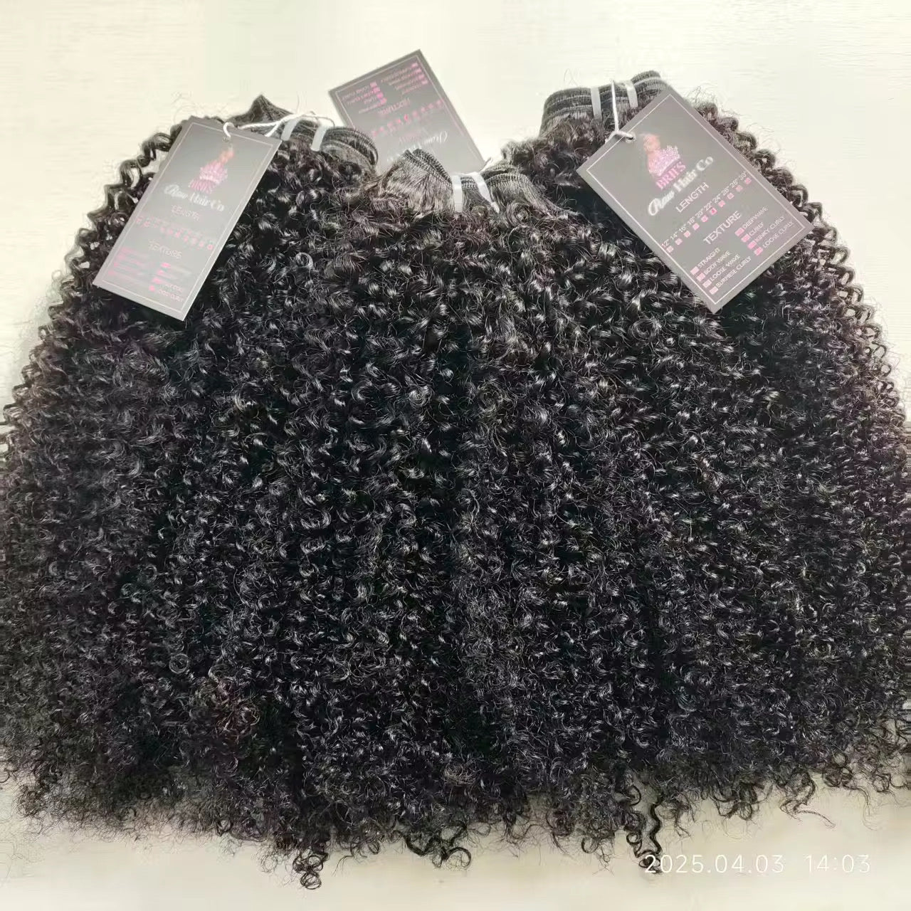 Burmese Kinky Curly(4B) 3 Bundle Deal - BrisRawHairCo