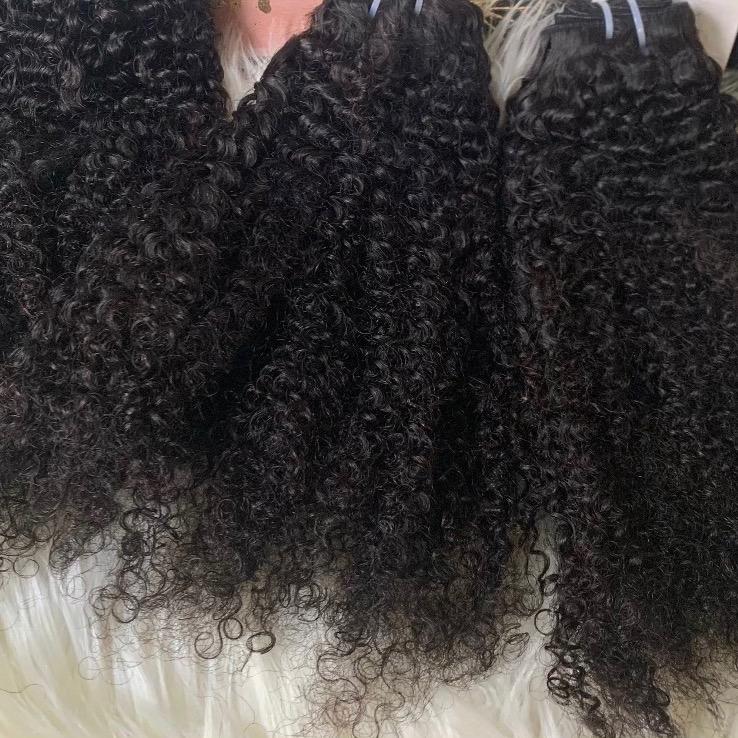 Burmese Kinky Curly(4B) 3 Bundle Deal - BrisRawHairCo